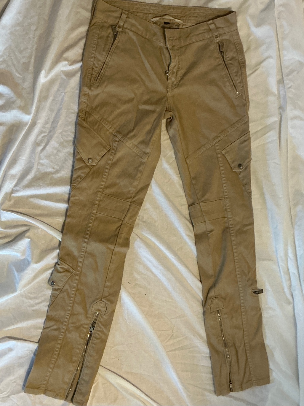 Ralph Lauren Women's Tan Cargo Trousers